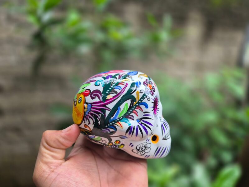 calaveras de barro mexicanas