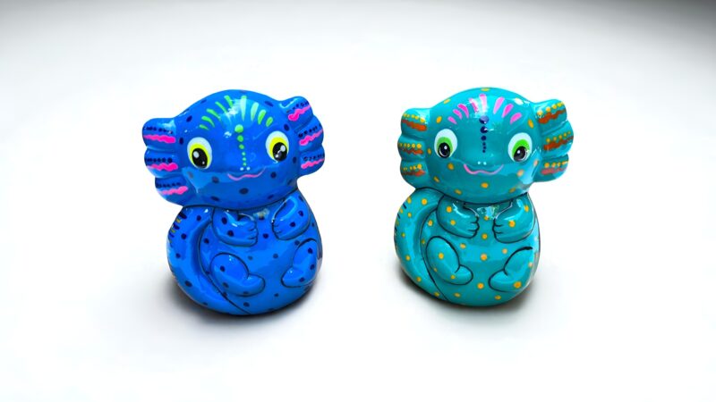 Ajolotes de barro mayoreo