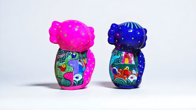 Ajolotes de barro mayoreo