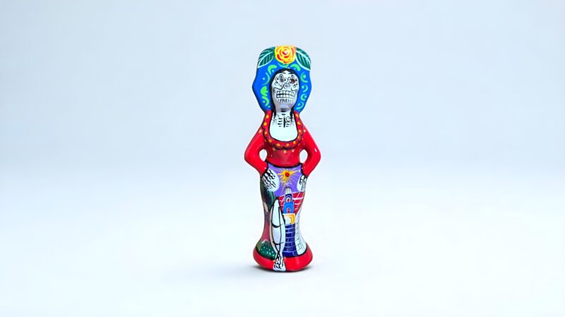 catrinas mexicanas de barro