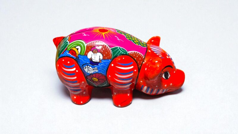 Alcancias de Puerquito Artesanales