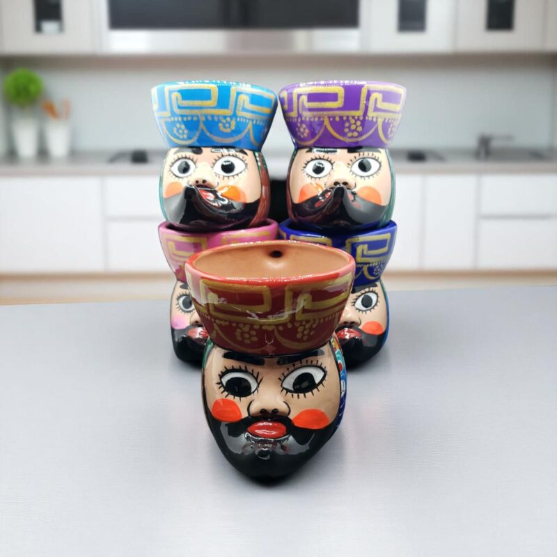 Taza artesanal chinelo como souvenir premium - regalo cultural mexicano
