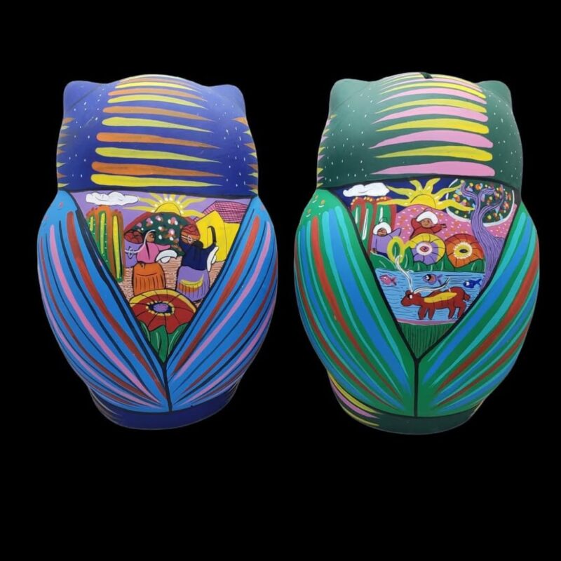 Mexican owl piggy banks