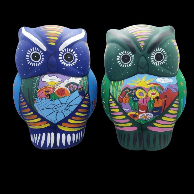 Mexican owl piggy banks