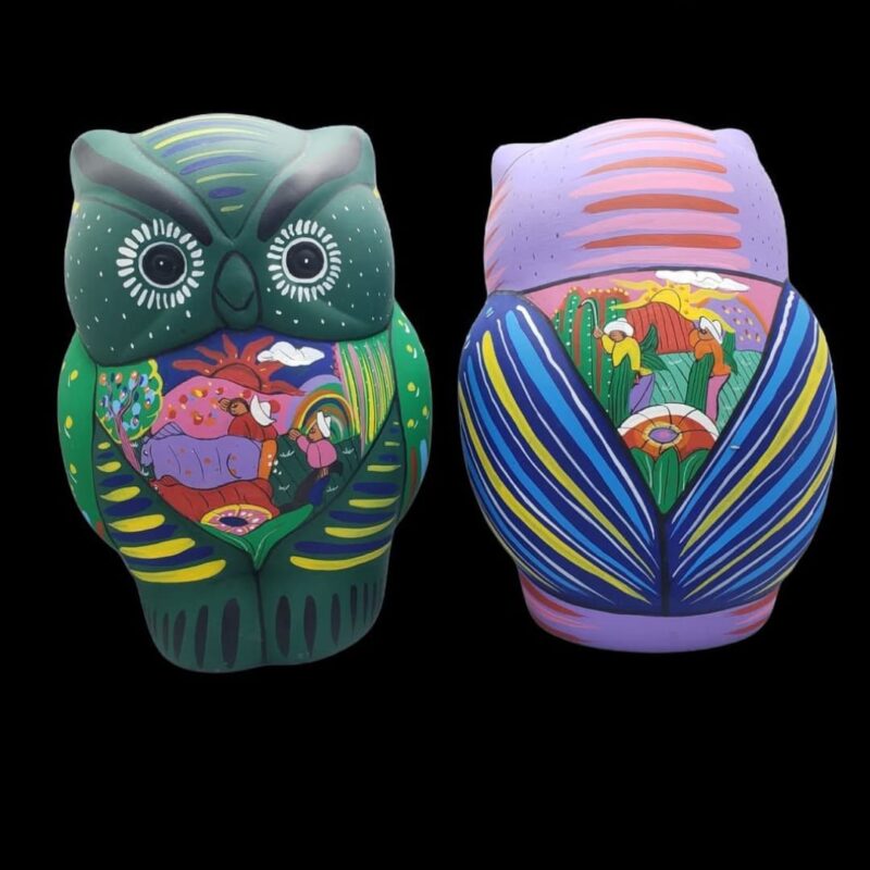 Mexican owl piggy banks