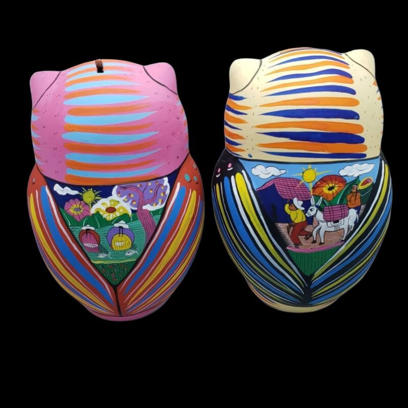 Mexican owl piggy banks