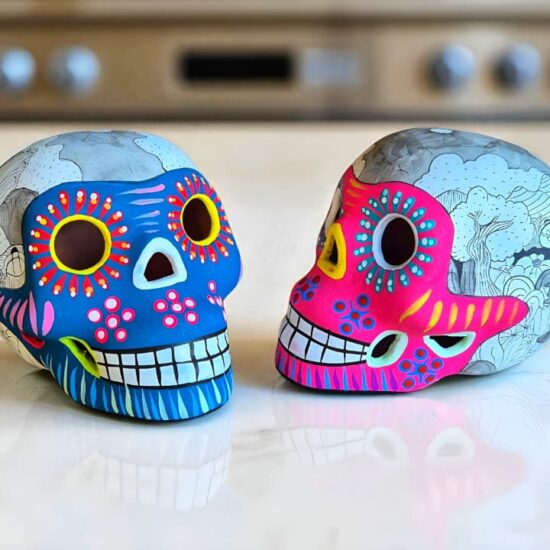 Calaveras artesanales únicas