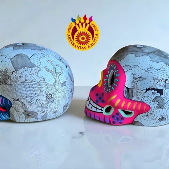 Calaveras artesanales únicas