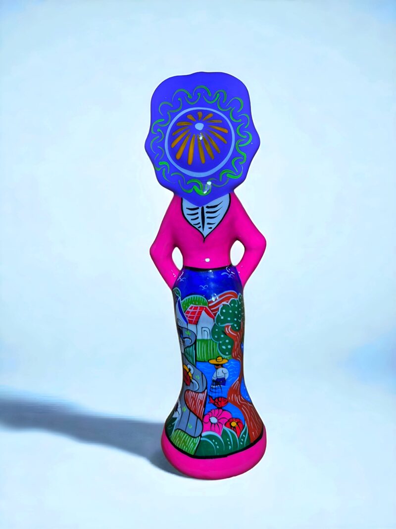 Mexican clay catrinas wholesale