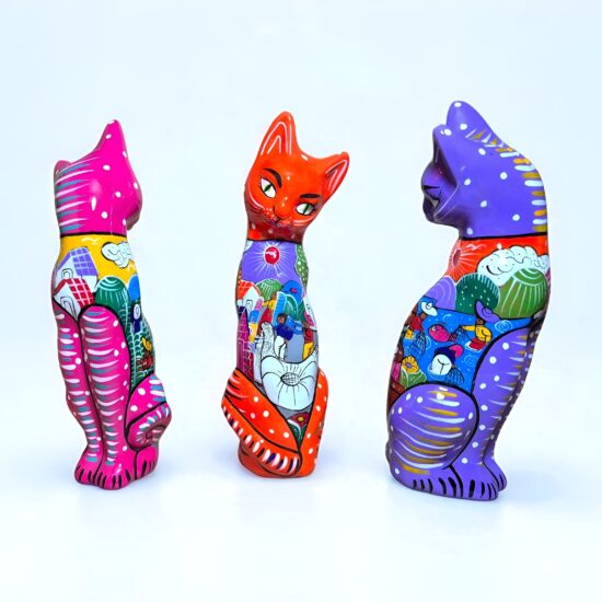 alcancías de gato artesanales