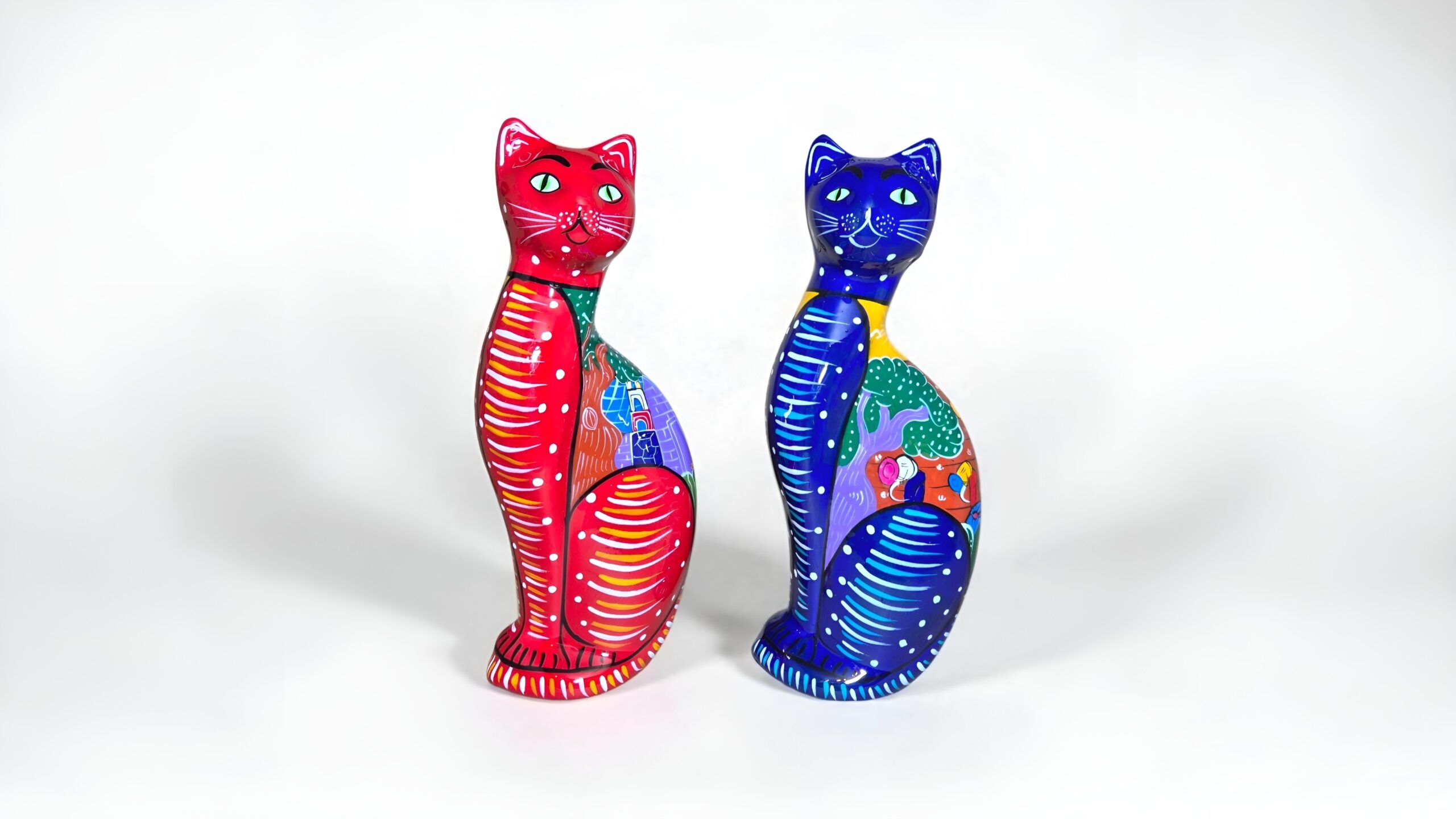 Alcancias de gato pintadas Alcancias de gato pintadas