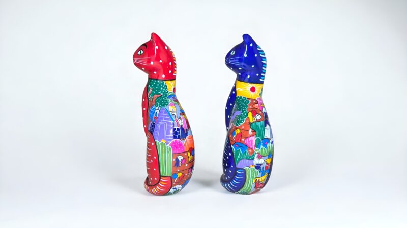 Alcancias de gato pintadas Alcancias de gato pintadas