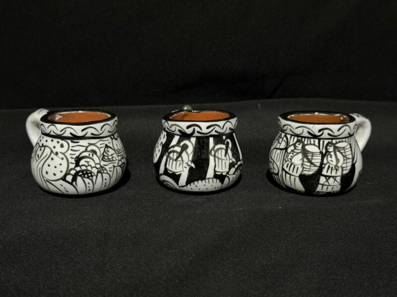 Caballitos de tequila de barro al por mayor | Artesanías Xalitla Caballitos de tequila de barro al por mayor | Artesanías Xalitla