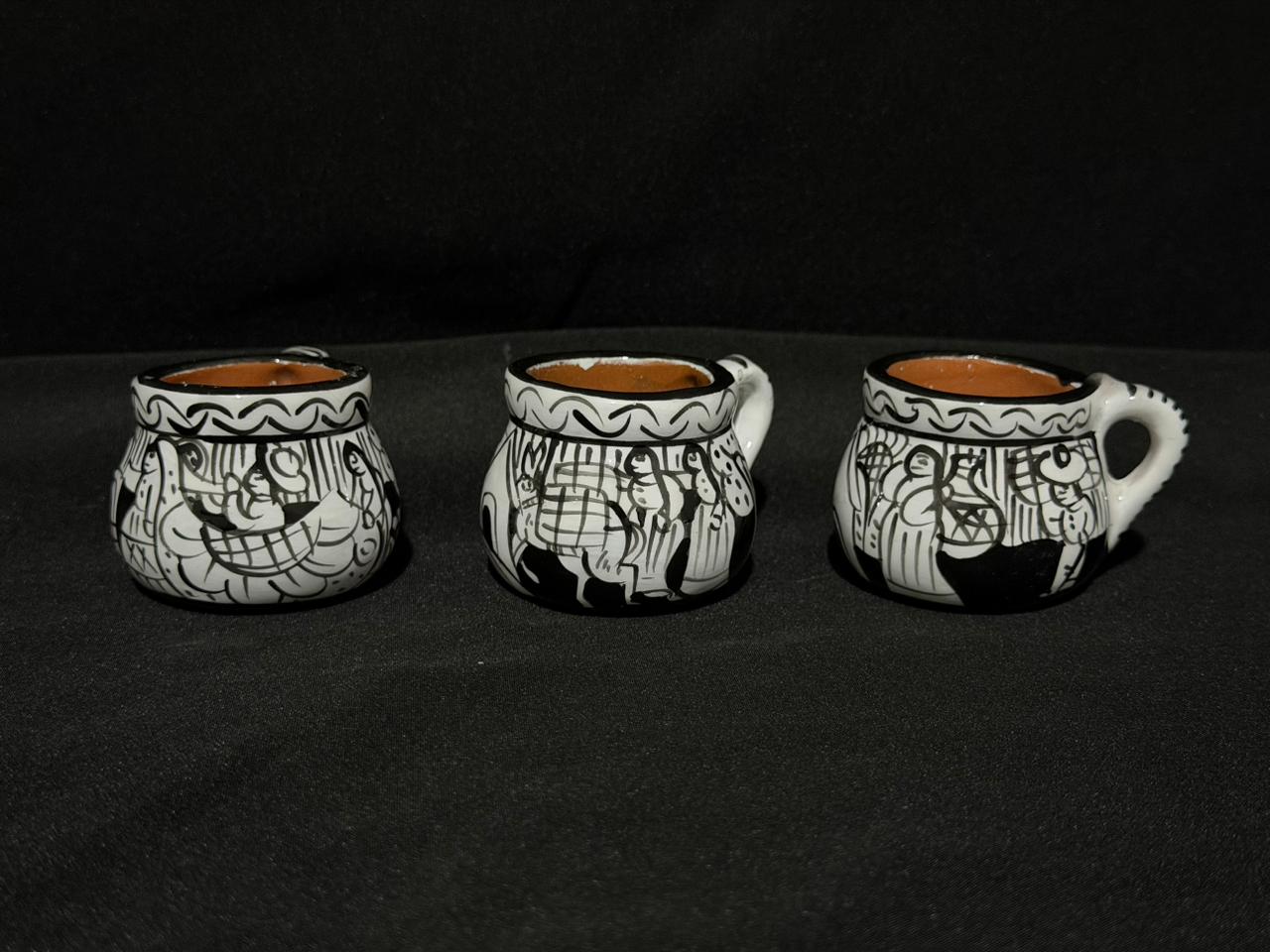 Caballitos de tequila de barro al por mayor | Artesanías Xalitla Caballitos de tequila de barro al por mayor | Artesanías Xalitla