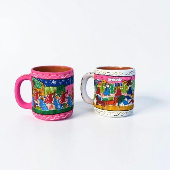 tazas de barro al mayoreo